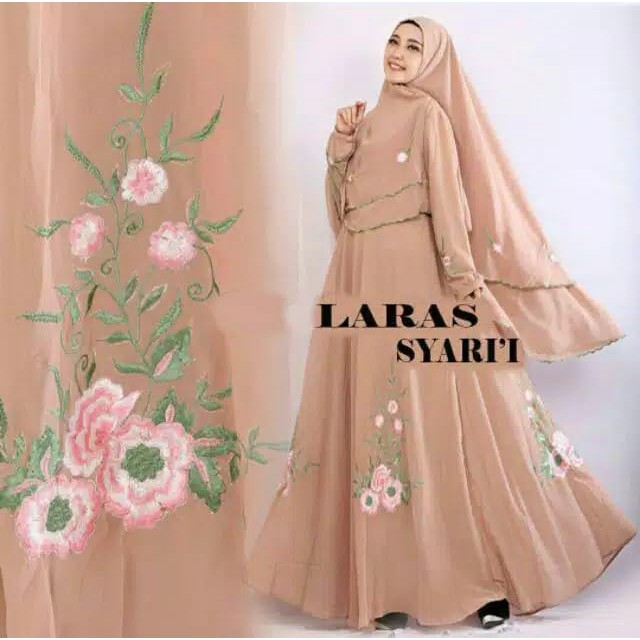 VGN GAMIS LARAS SYARI / MAXI LARAS / MAXI TERLARIS / MAXI MUSLIM / GAMIS MUSLIM / BEST SELLER