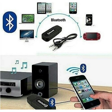 USB Bluetooth Audio Music Receiver USB bluetooth musik Stereo 3.5mm