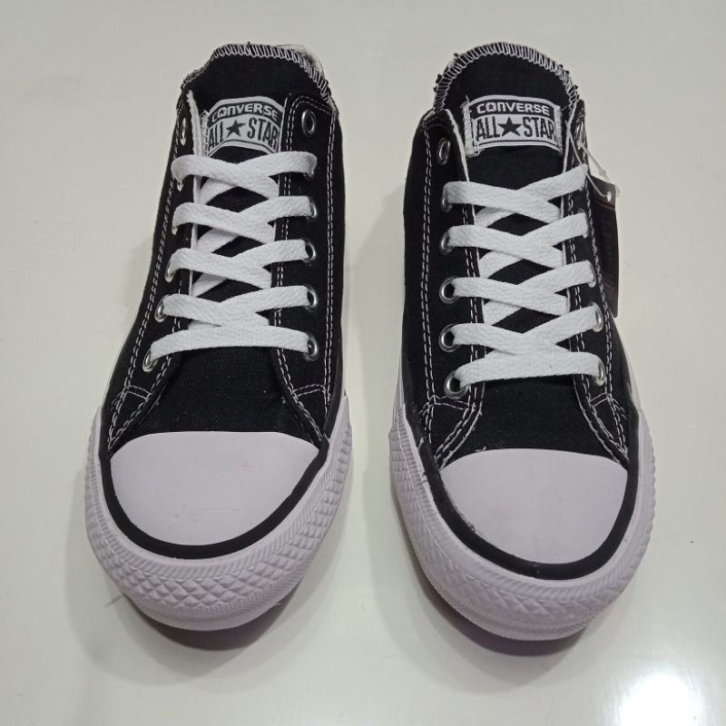 Sepatu All Star Converse Hitam Putih + Box