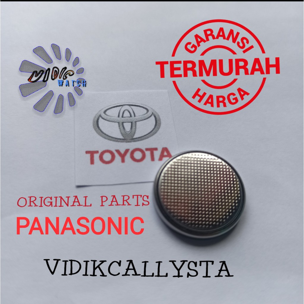 BATRE BATREI KUNCI REMOTE MOBIL TOYOTA VIOS LIMO ORIGINAL BATERAI