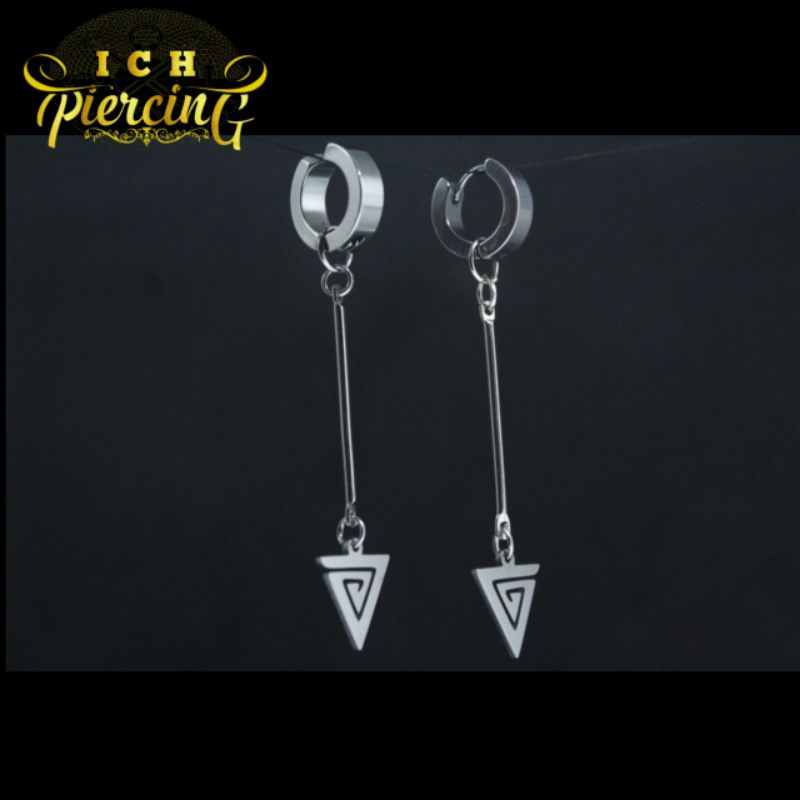 Anting fashion pria Korea / Anting BTS / Anting KPop / Anting Tindik dan jepit