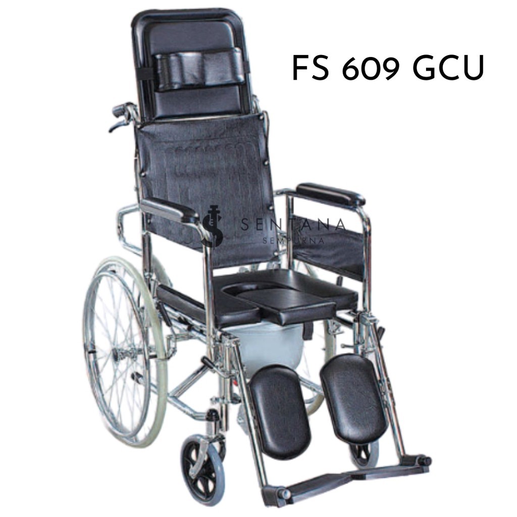 Kursi Roda 3 In 1 GEA FS 609 GC / Kursi Roda FS 609 GC