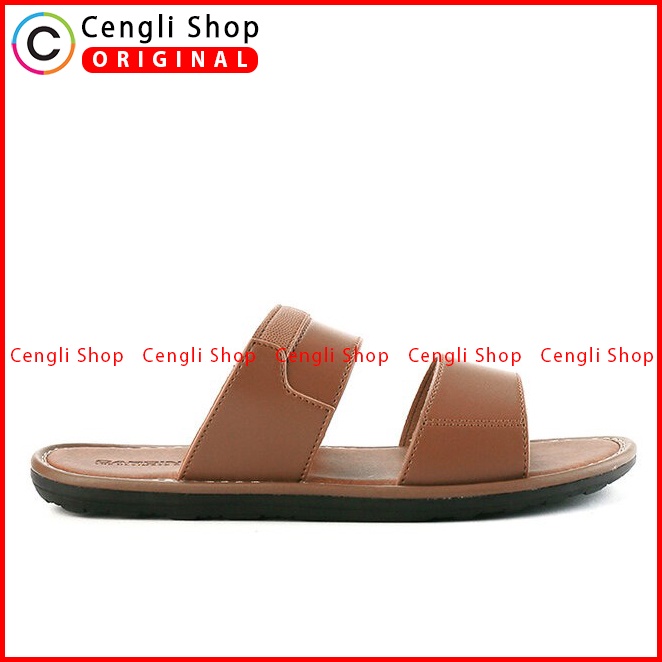 SANDAL SLIDE PRIA CARDINAL ORIGINAL CASUAL TERBARU COKLAT CA05