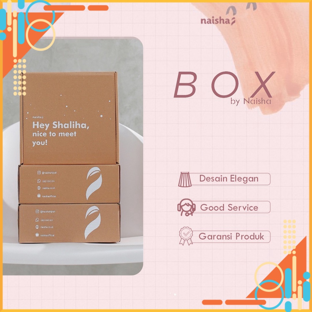 

Box / Kardus / Kotak / Packaging / Packing / Box Gift By Naisha