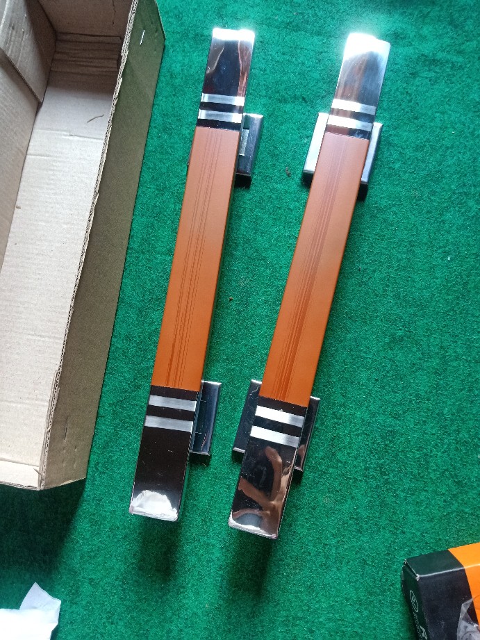 Handle Pintu Rumah, Kunci Pintu Rumah + Body Pelor, Natural