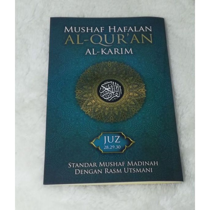 Mushaf Hafalan Al Quran Juz 28, 29, dan 30 Attuqa Original