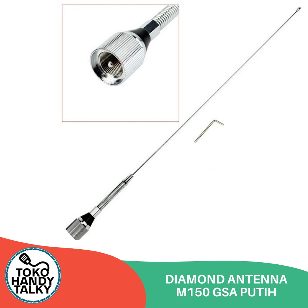 DIAMOND ANTENNA M150 GSA PUTIH NEW