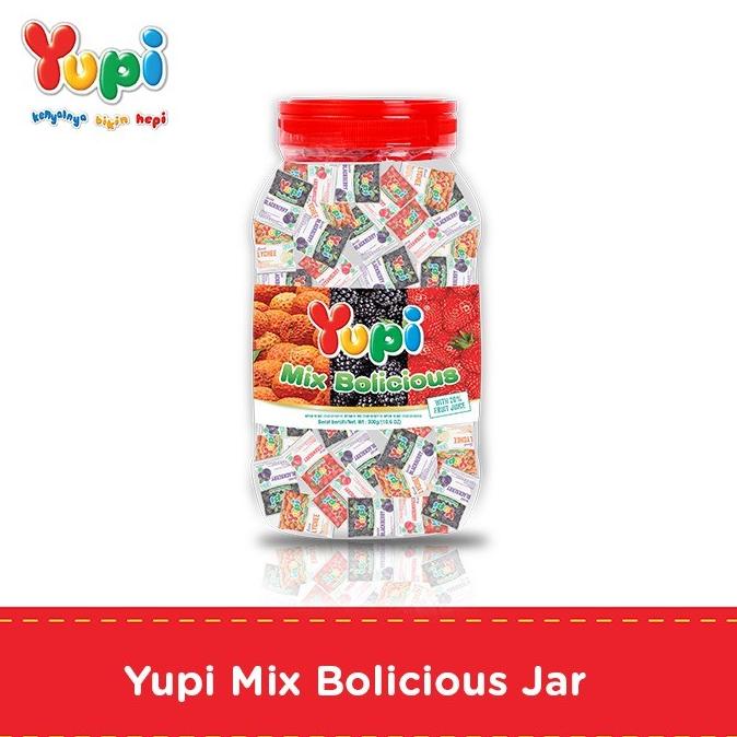 

Promo Awal tahun Yupi Mix Bolicious Jar 300 Gr Promo Awal tahun