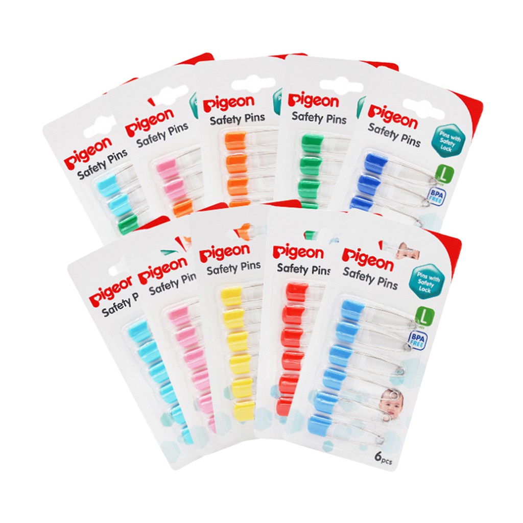 Pigeon Safety Pin Size S/L - Peniti Bayi