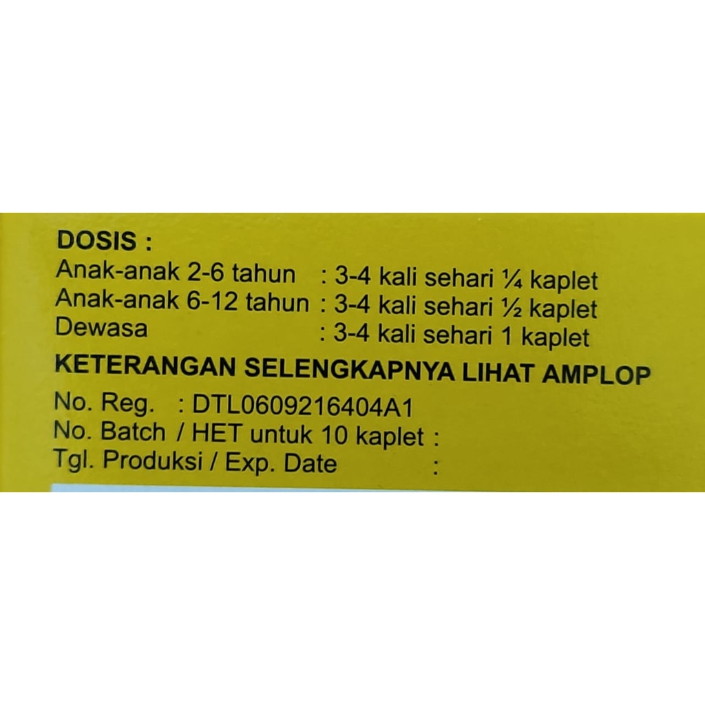 Alermax 10 Kaplet / Anti Alergi / Obat Alergi Gatal-gatal / Chlorphenamine Maleate