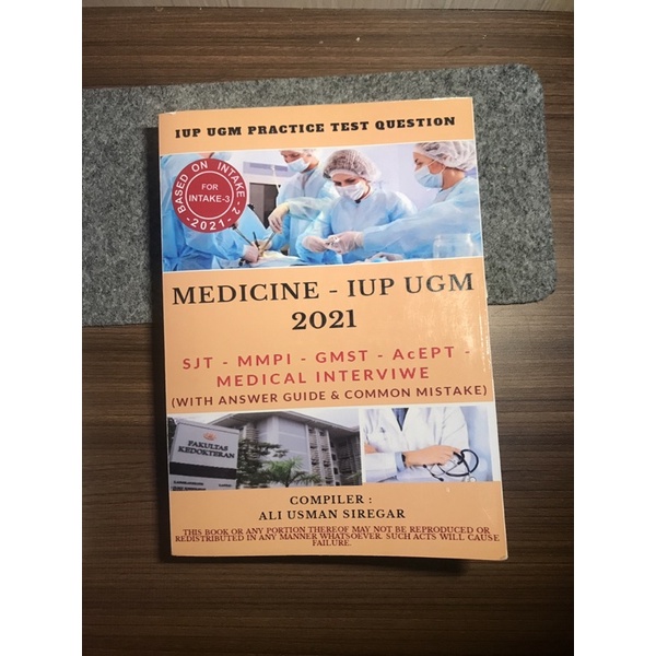 Latihan Soal TES IUP UGM FK - PRELOVED PRIBADI