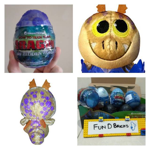 How To Train Your Dragon Egg Plush Meatlug