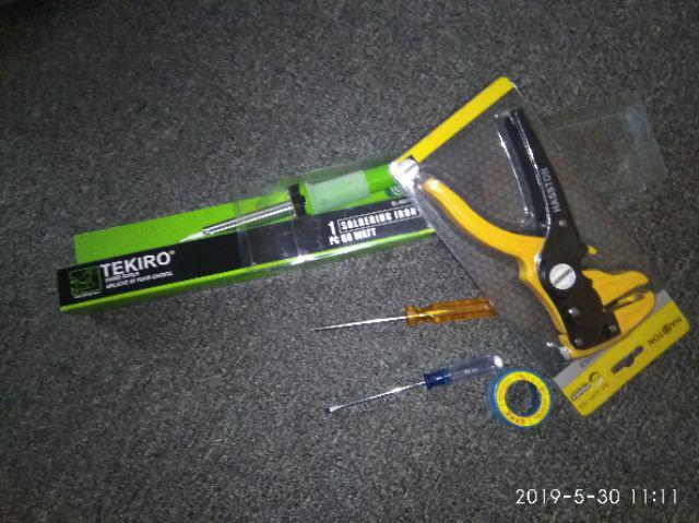 Tang Kupas Potong Kabel Hasston