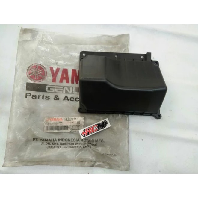 CAP CLEANER CASE TUTUP FILTER MIO SUL MIOSUL 115 HITAM BLACK ORI ORIGINAL YAMAHA ASLI 14D-E4412-00