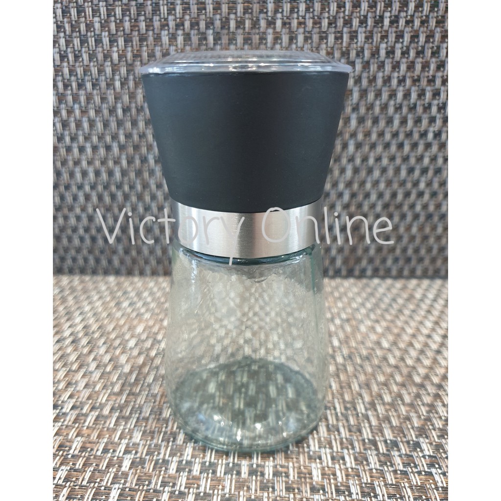 Pepper Grinder Penghalus Lada Penggiling Lada - Hitam