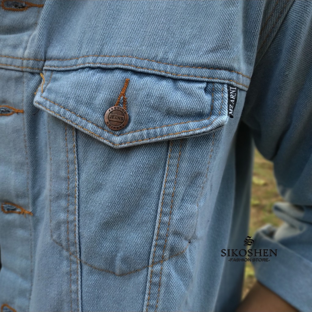 Jaket Dilan Jaket Jeans Denim High Quality / Jaket Pria