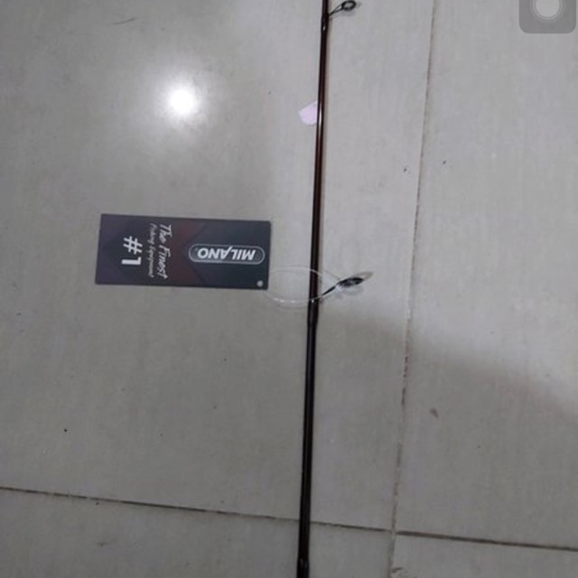 ujung joran milano scorpion 165 ujung joran carbon
