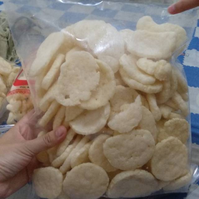 

Kerupuk koin bangka homemade