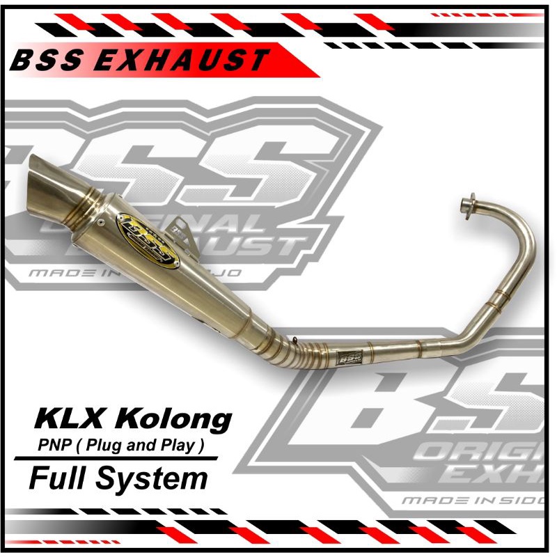 Knalpot BSS KLX Kolong Original BSS