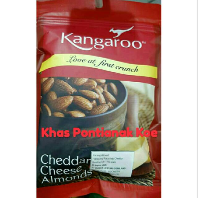 

Kacang Almond Kangaroo 100gr