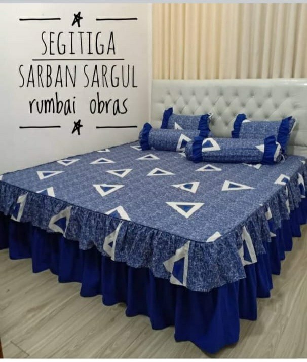 Sprei Rumbai Susun Hello Kitty