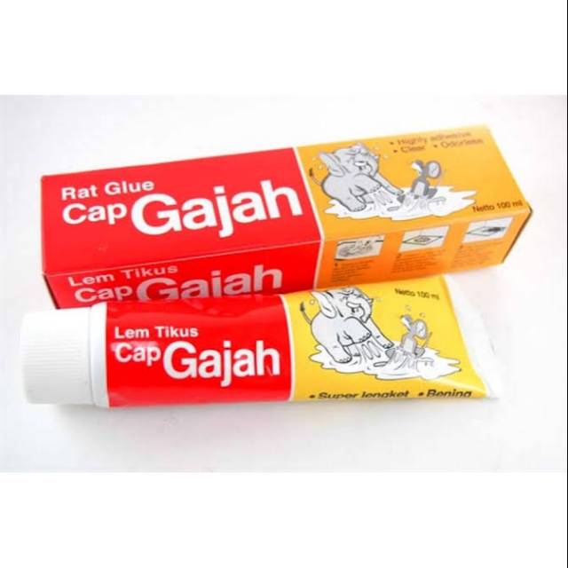 

Lem Tube Cap Gajah 100ml