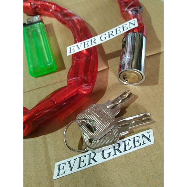 Kunci Rantai Besar 85 cm : Ban Serep Mobil / Sepeda Motor / Gerbang Pagar - gembok serbaguna alat pengaman dan keamanan kendaraan dan rumah-2