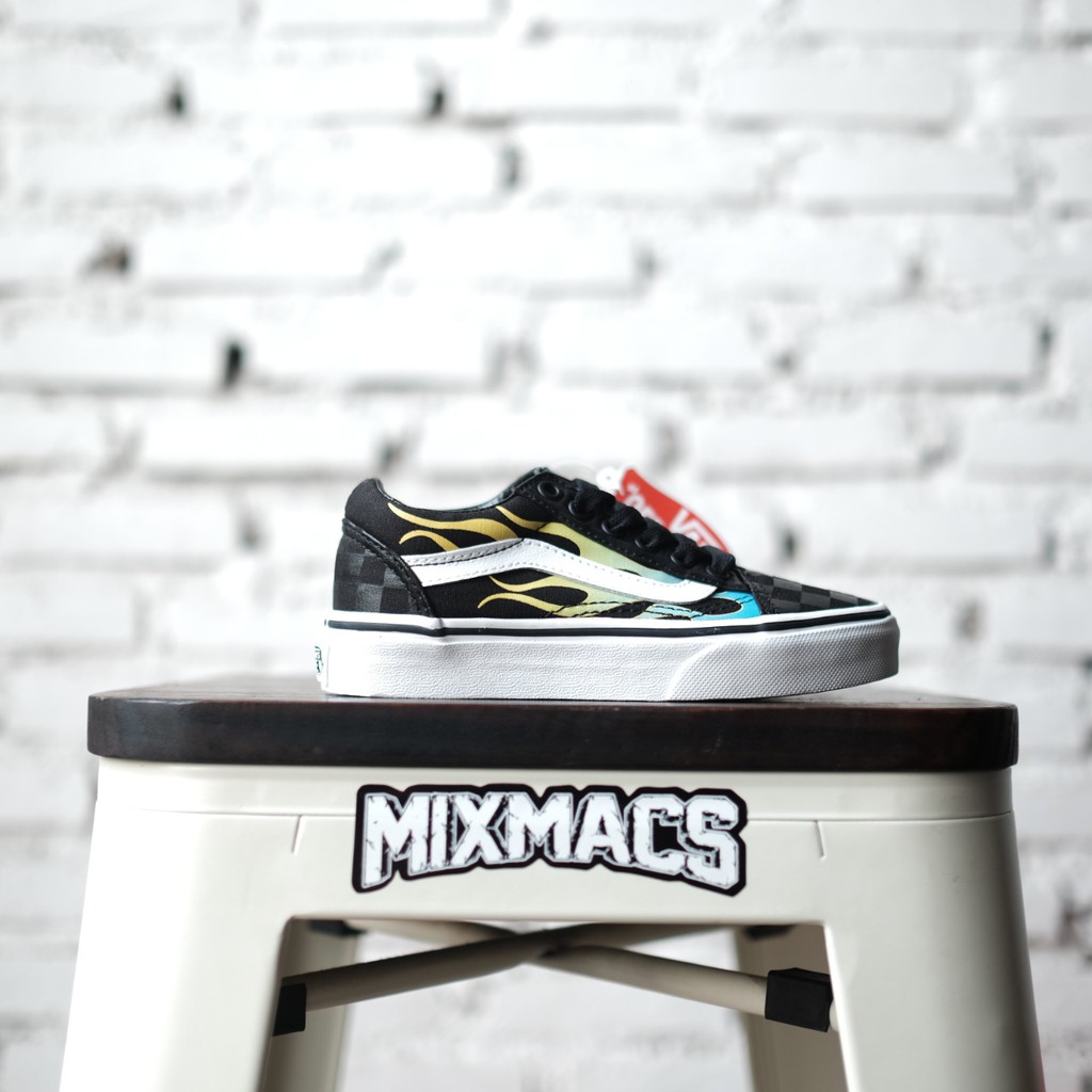 vans old skool flame shoes