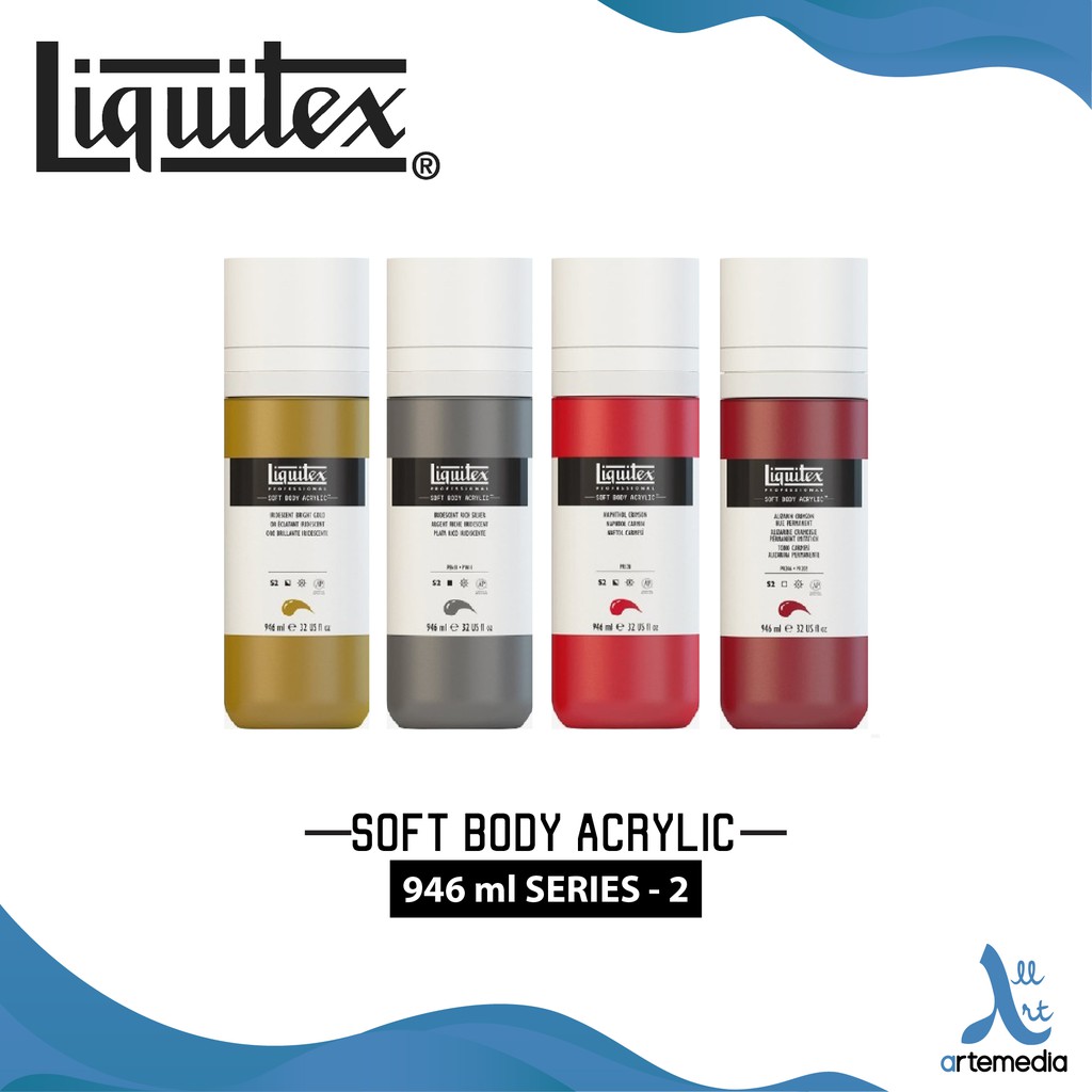 

Liquitex Soft Body 946ml Series 2 Acrylic Color Paint