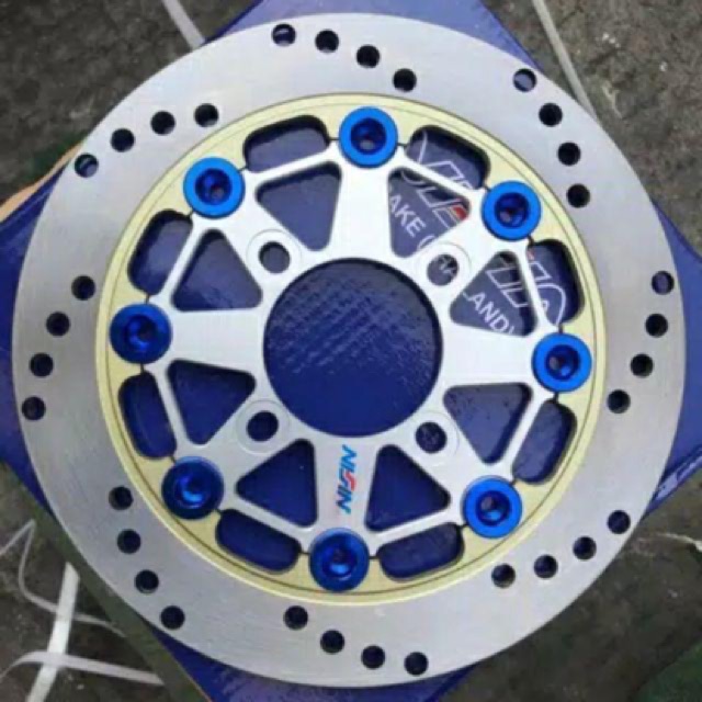 PIRINGAN CAKRAM DEPAN NISSIN FLOATING 8 MODEL BOLONG DISC BREAKE NISSIN 220MM