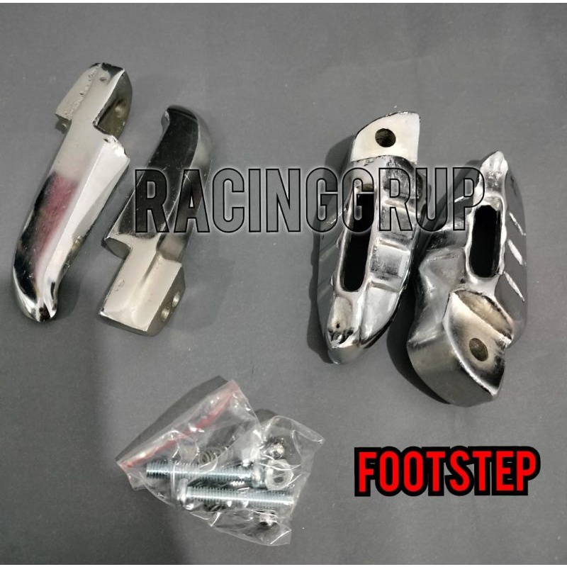 Foot Step Belakang Alumunium Mio Sporty / Mio Soul / Mio J(C290)