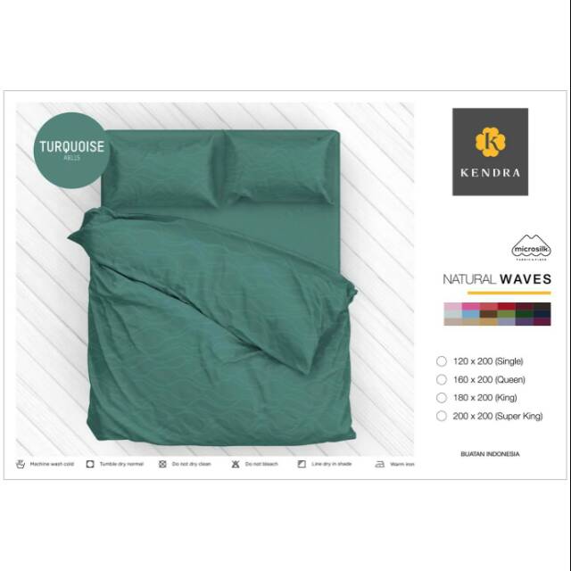 Sprei Kendra Turquise 180x200