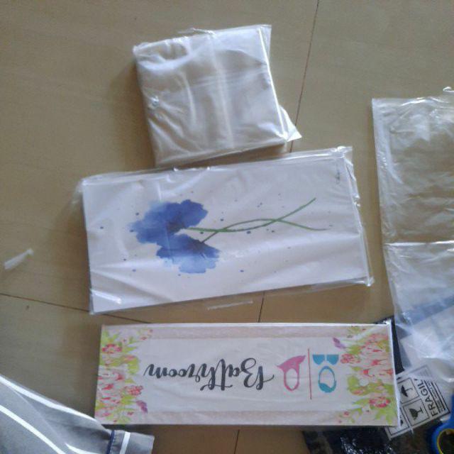 Hiasan Dinding Poster Kayu Vintage Dekorasi Rumah Cafe Kantor Bunga Tanaman Abstrak