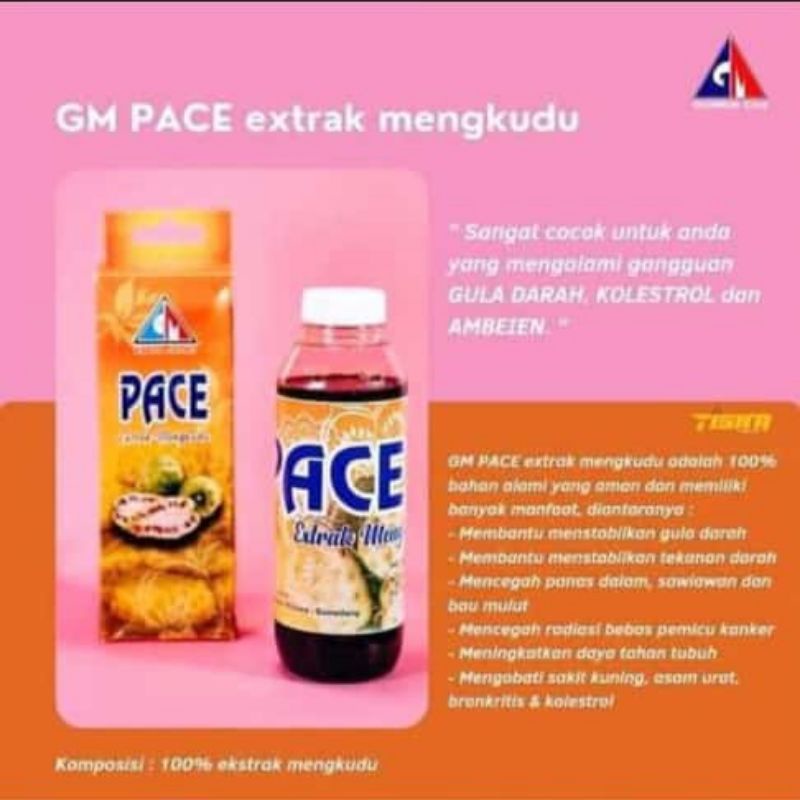 

PACE Herbal GM / HERBAL GM PACE / HERBAL GM/ herbal darah tinggi, herbal gula darah (diabetes)