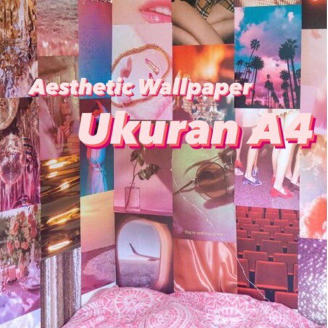 Jual Ukuran A4 Aesthetic Wallpaper Poster Dinding Ukuran A4 Indonesia Shopee Indonesia