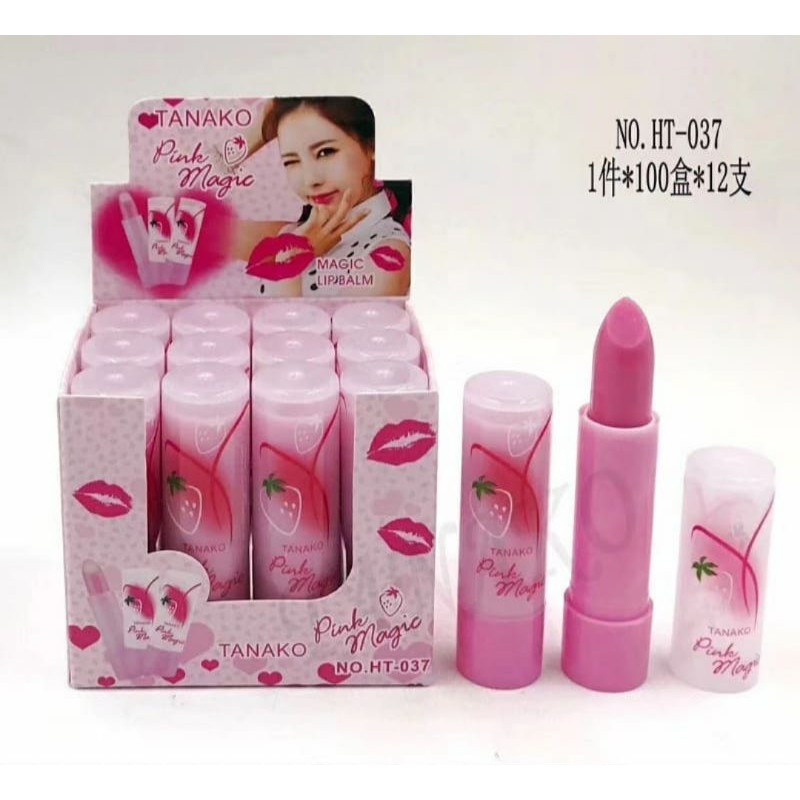 LIP BALM TANAKO PINK MAGIC LUSINAN