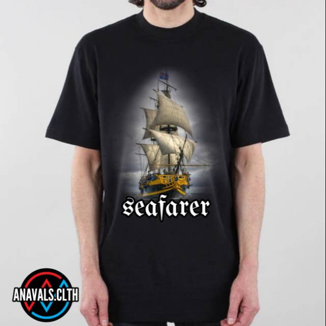 KAOS DISTRO PRIA/KAOS SEAFARER/SABLON KAPAL FINISI