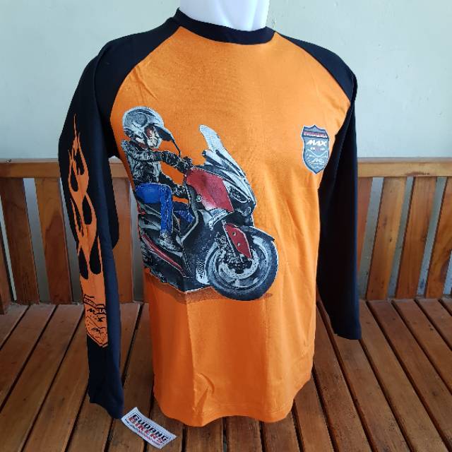 kaos motor indonesia max owners 027 imo bikers nmax xmax maxi ynci riders club community touring