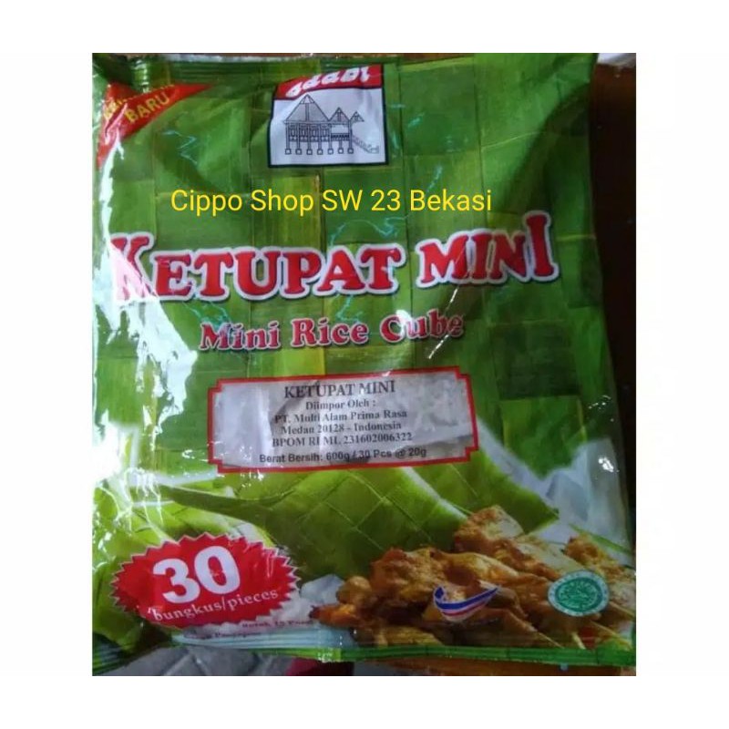 

Ketupat Mini ADABI isi 30, PR0M0....!!!