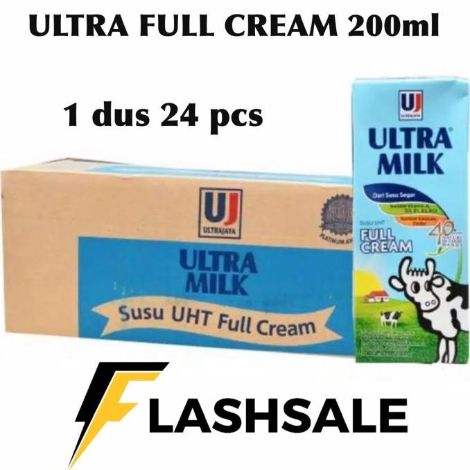 

BISA COD susu ultra full cream 200ml DUS