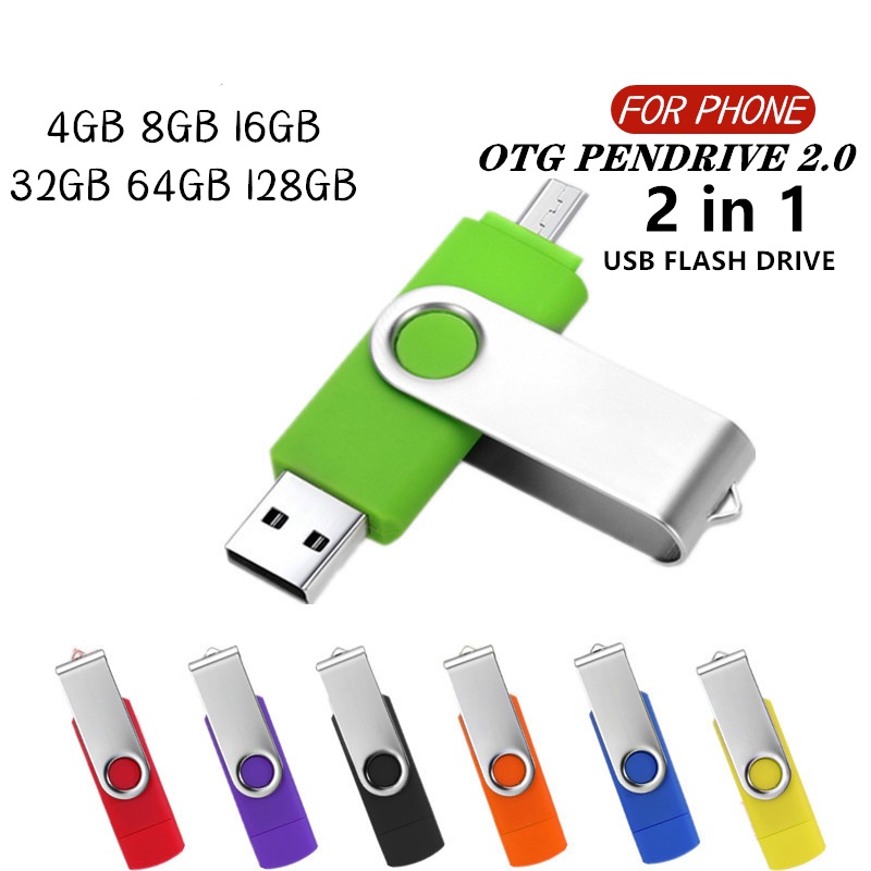 Flashdisk USB High Speed Kapasitas 8GB Bahan Logam