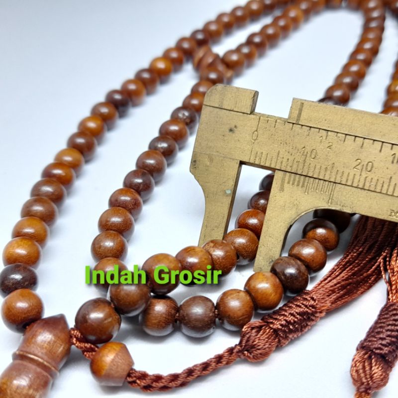 TASBIH SETIGI KAYU STIGI 6MM 99BUTIR 100% ORIGINAL