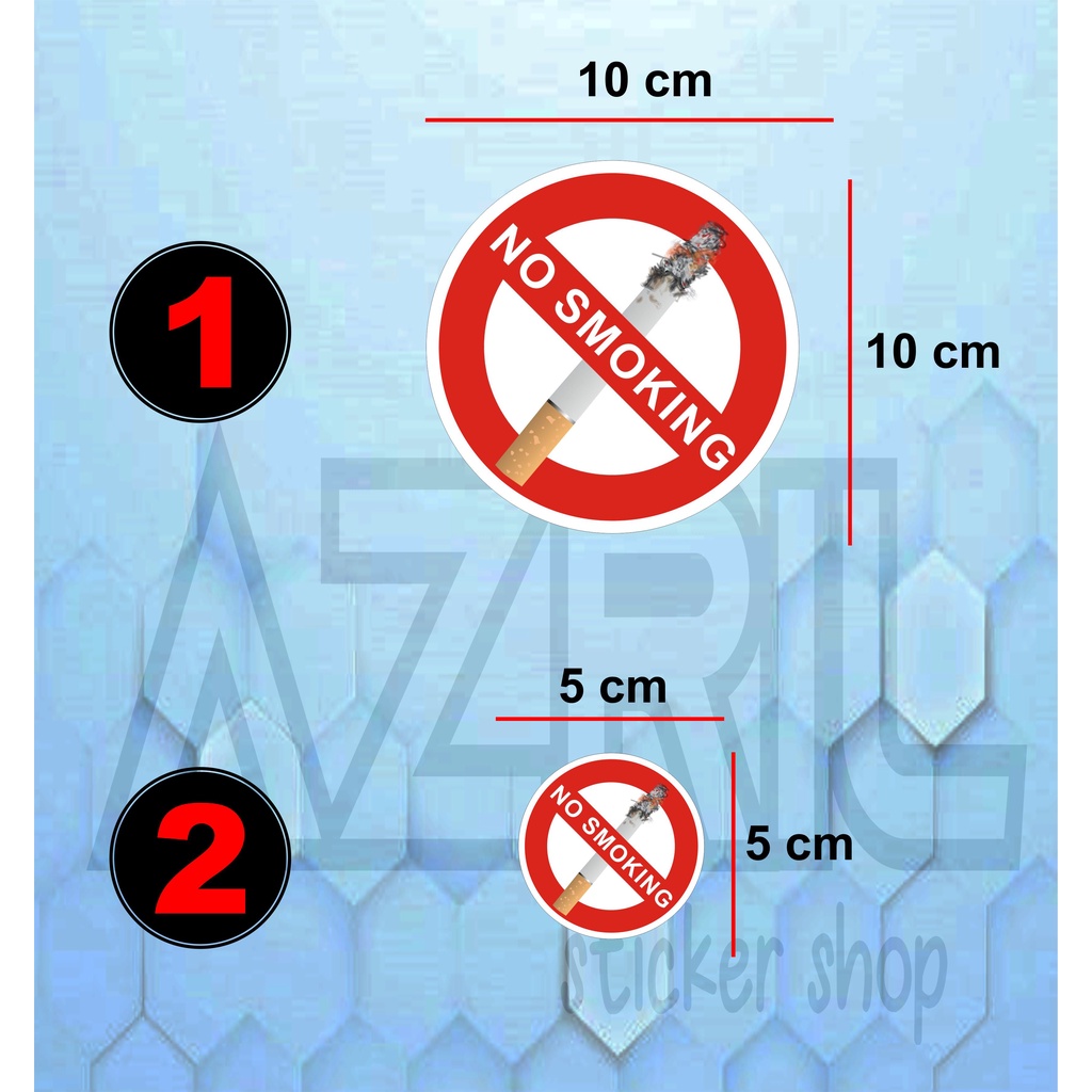 

STIKER NO SMOKING