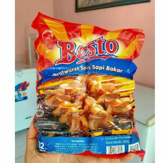 

Sosis Bakar size kecil Frozen food Besto sosis