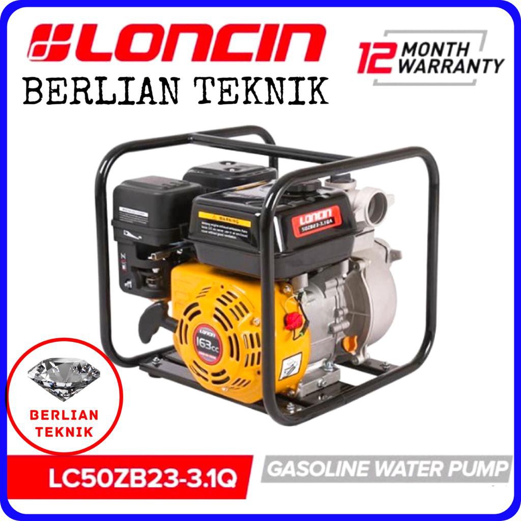 Mesin Pompa Air Bensin Engine Gasoline Water Pump Loncin LC 50ZB 23-3.1 Q / 2 Inch (G 160 F)