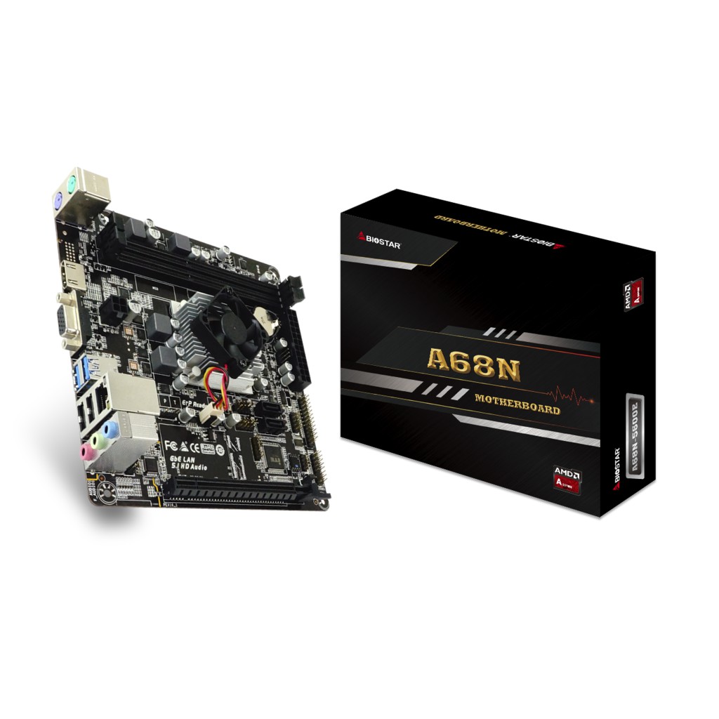 Mini PC AMD Opteron 3350 - Biostar A68N/AMD 3350/4/Ssd128 - Mini PC Murah AMD 3350