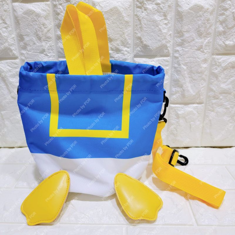 Tas Thermal Lunch Bag Serut Lucu Disney Karakter Donald Duck