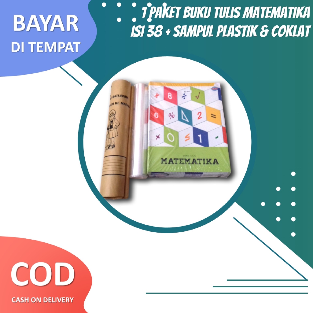 

Paket Buku Tulis Matematika Sinar Dunia Isi 38 Lembar 1 Pack dan Sampul