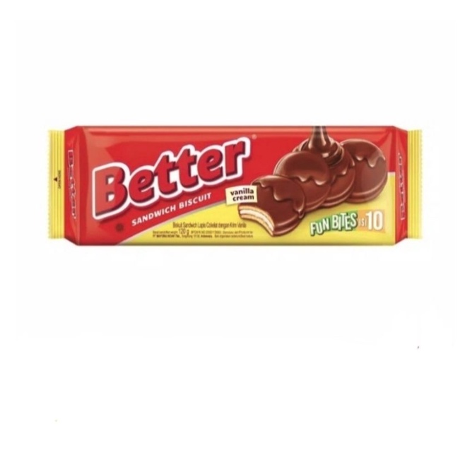 

BETTER FUN BITES VANILLA 120G