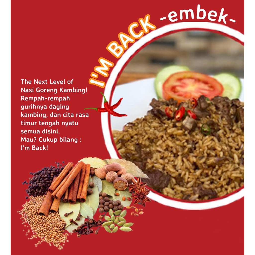 

Nasi Goreng Rempah Kambing